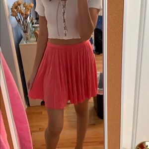 Hollister pink skirt